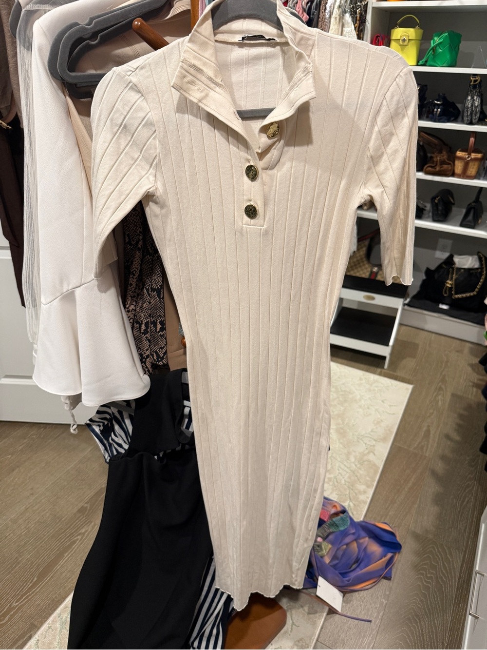 Zara Fitted Midi dress